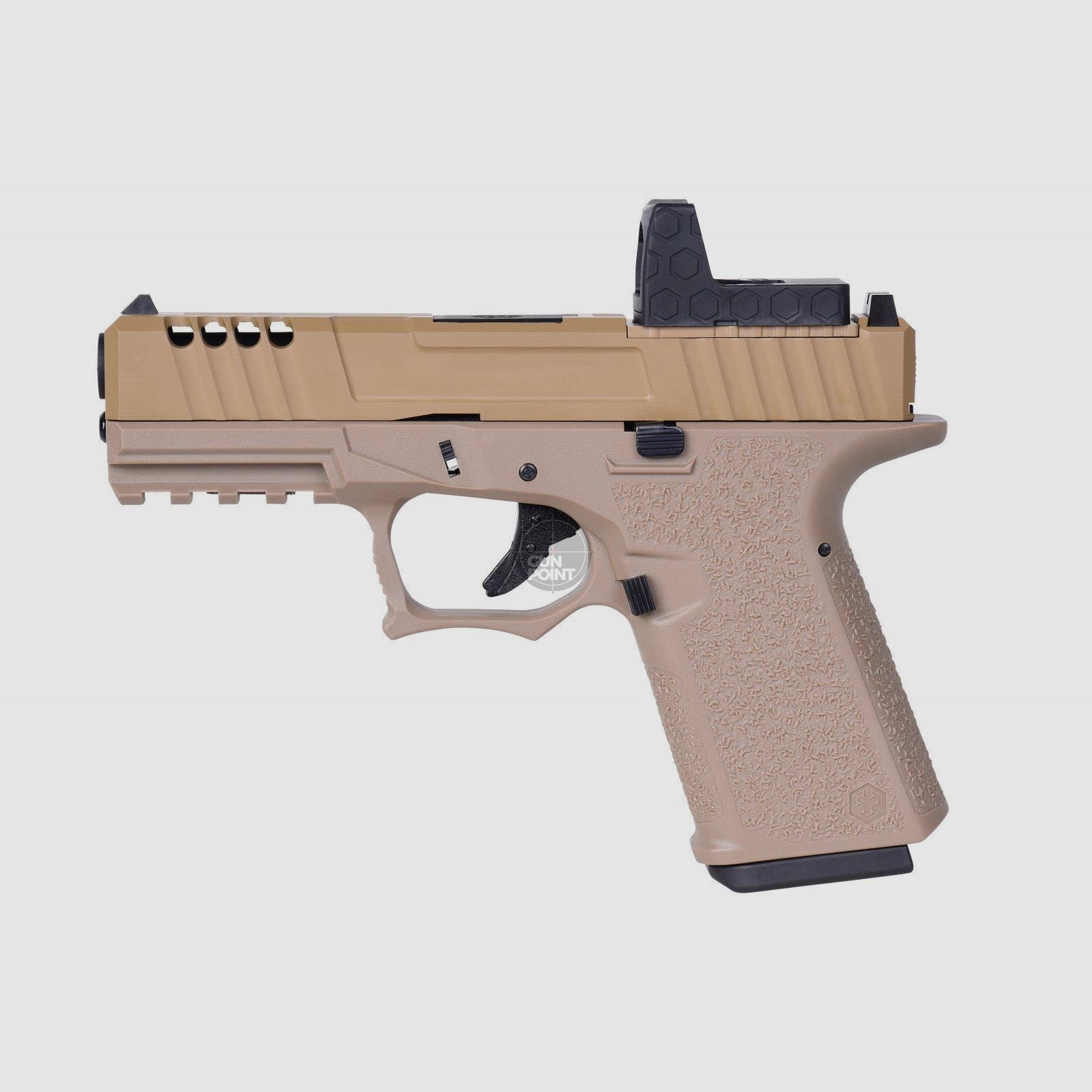 Softair - Pistole - AW Custom VX9 Mod 1 Precut GBB - ab 18, ber 0,5 Joule