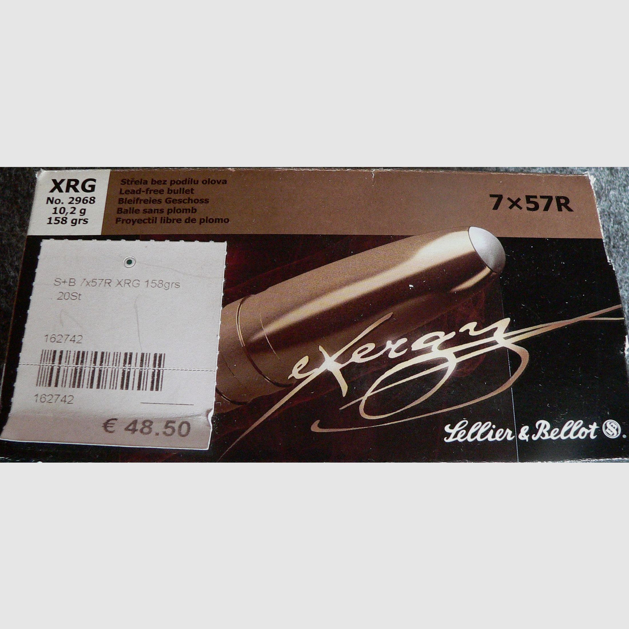 Ammunition 7x57R S&B (19 cartridges)