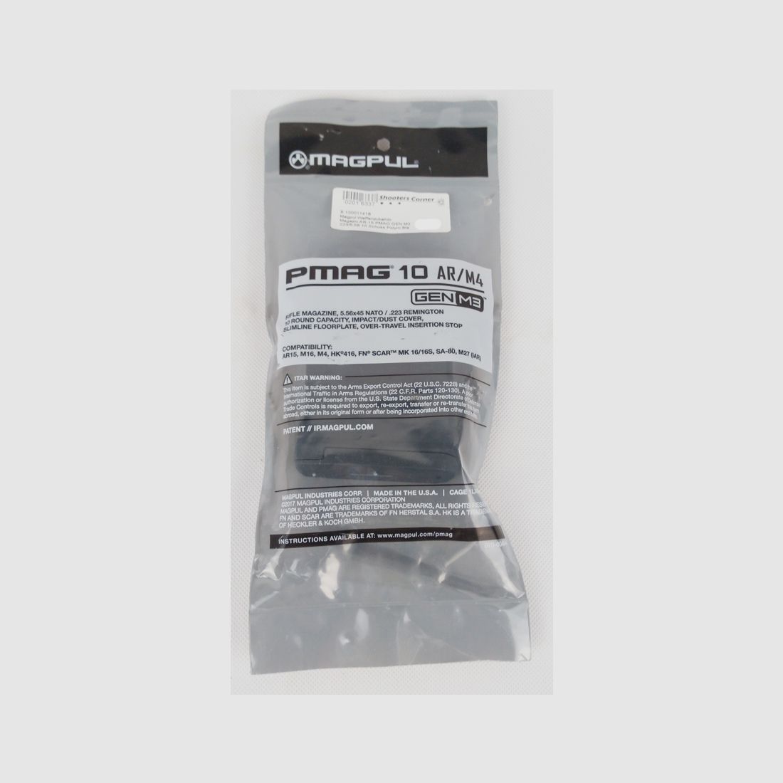 Magpul Magazine AR-15 PMAG GEN M3 223/5.56 10 disparos