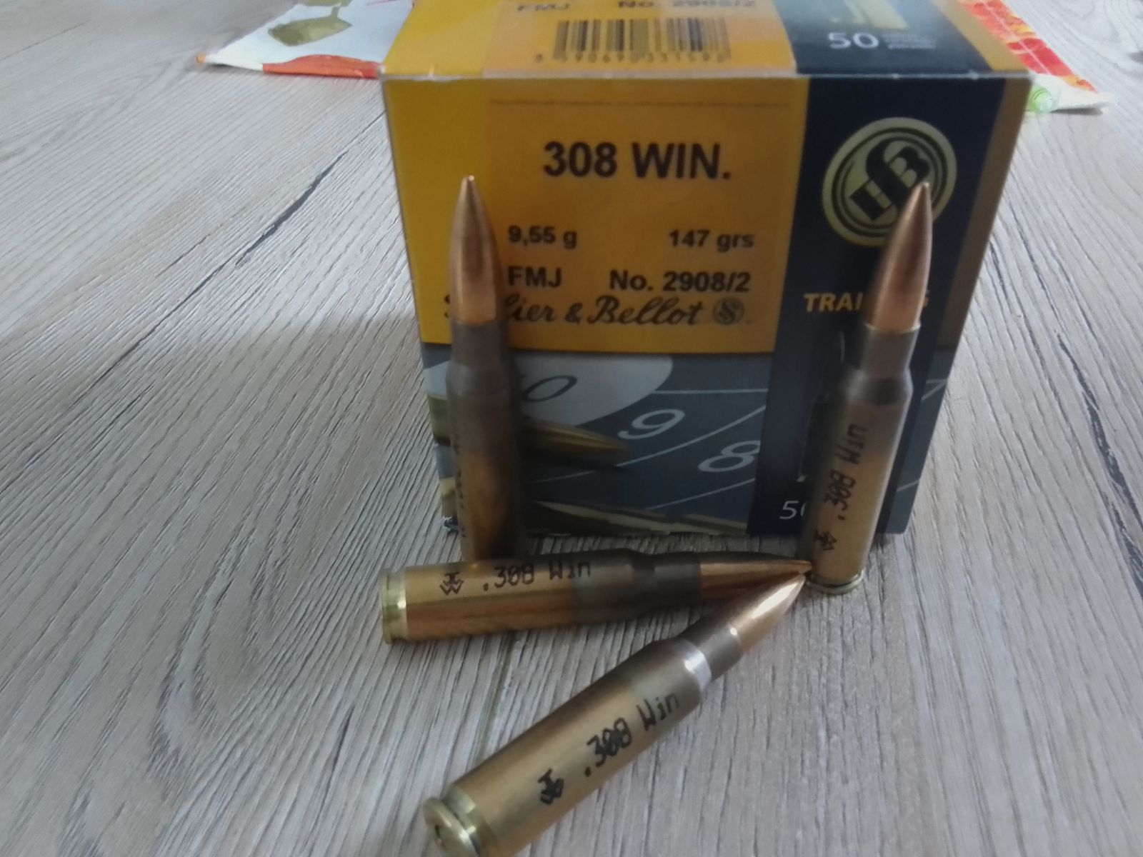 S&B 308 Win.