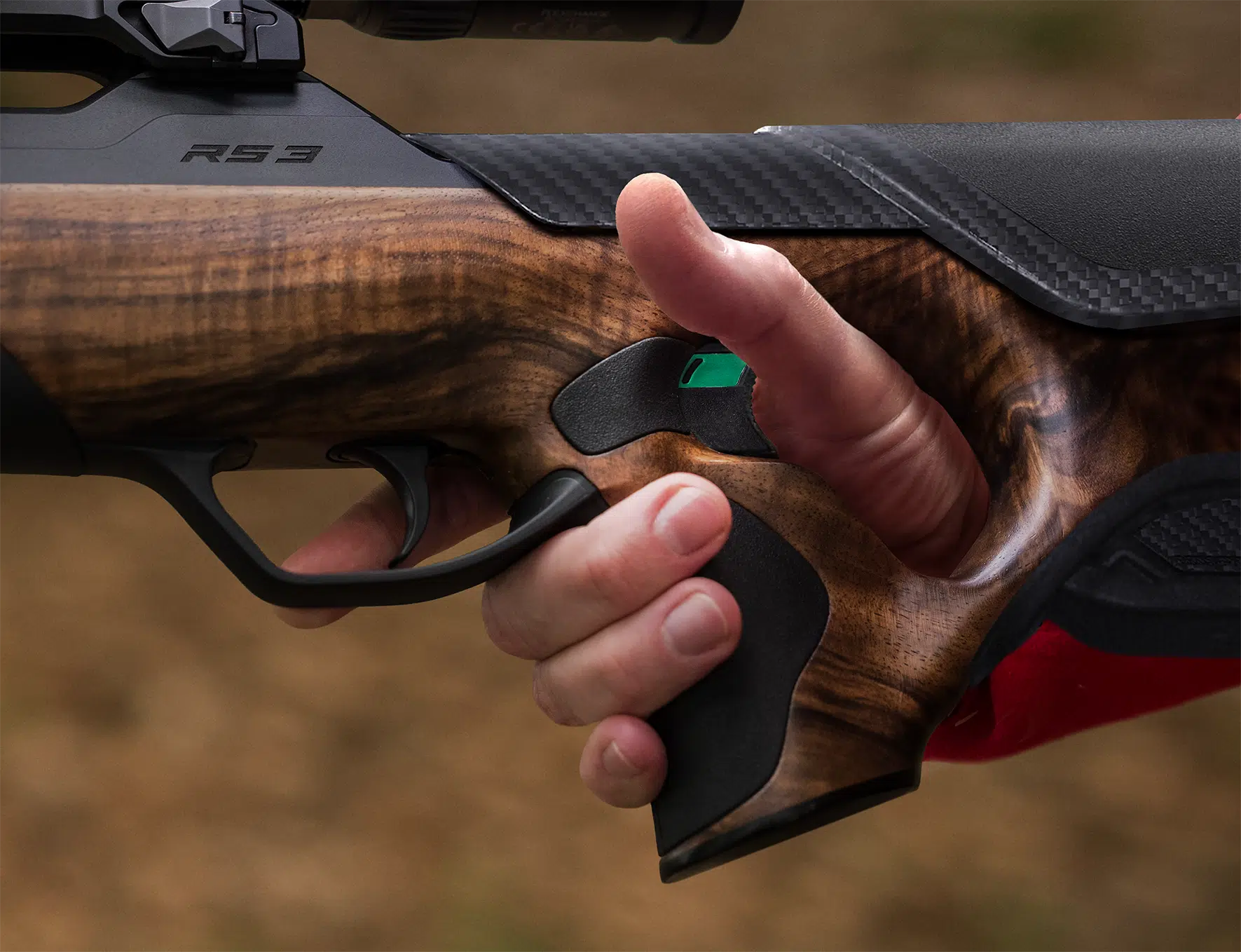 WALTHER RS3 HERITAGE FOURSTAR GEWEER .30-06 6 SCHOTEN – NOTENHOUT GRAAD 4, afbeelding 11 van 12