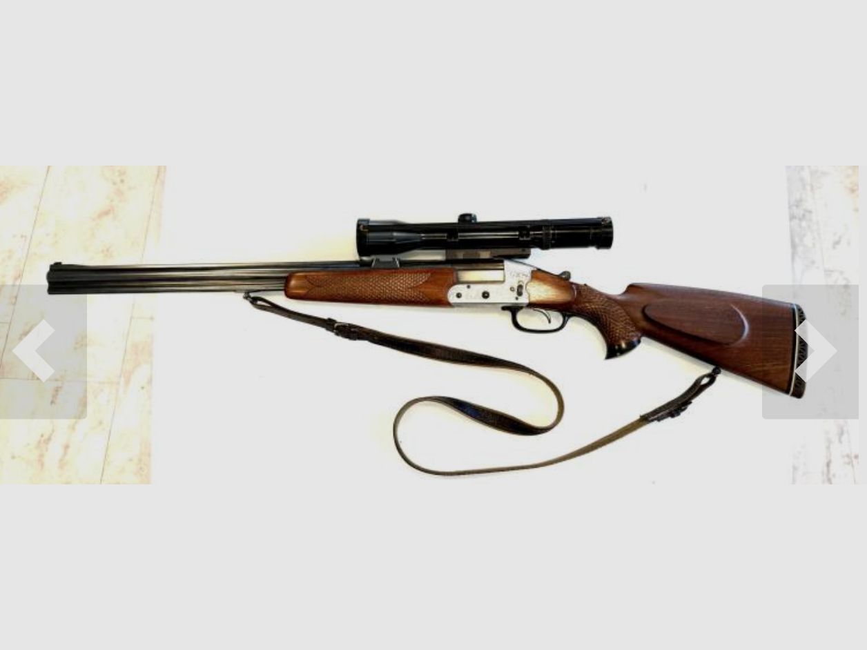 Bockbüchsflinte HEYM 22 (Kaliber 16/70 und 5,6x50 R Mag) + Swarovski Habicht 1,5-5x42 Optik