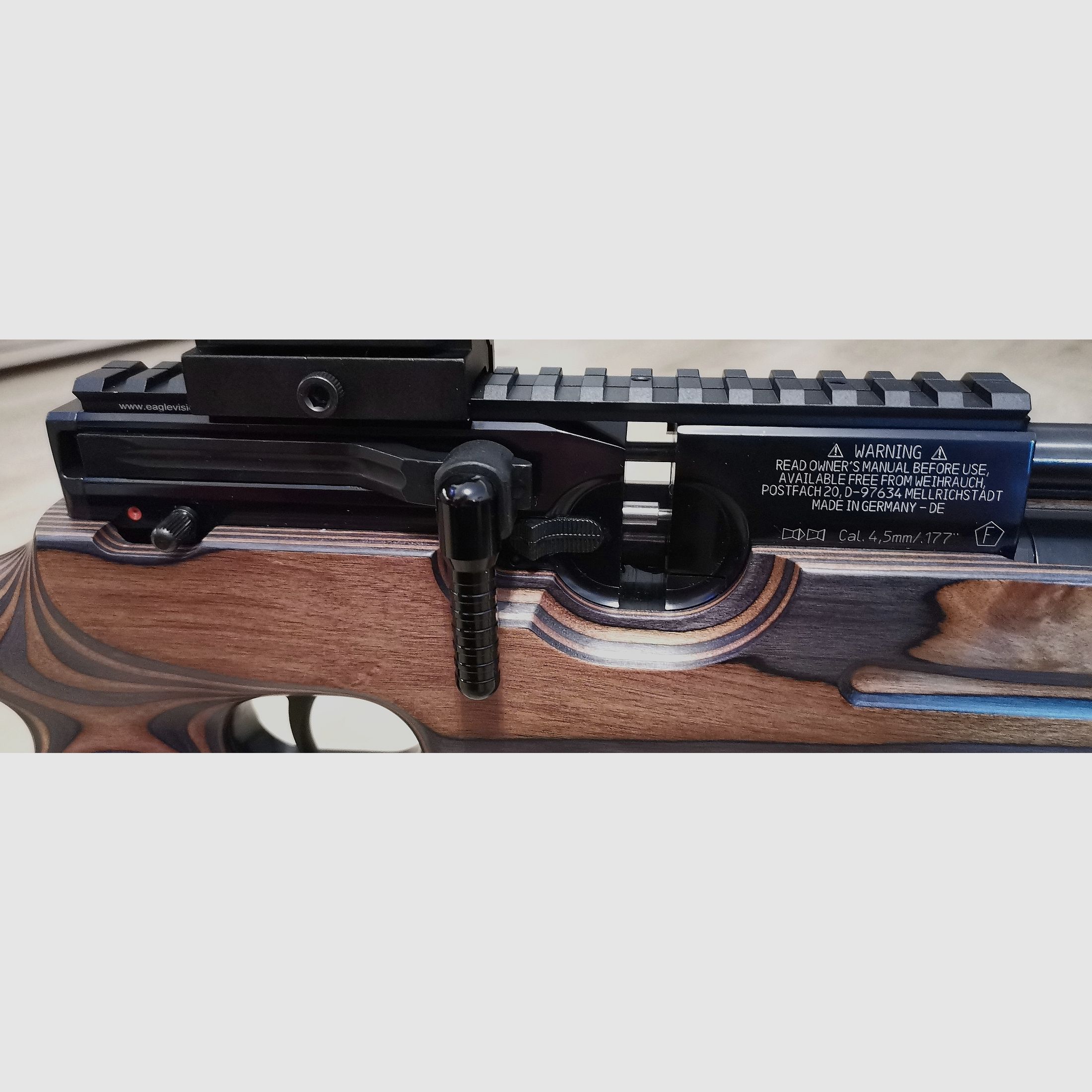 Weihrauch HW100/HW 100 Biathlon Tuning Ladehebel NEU Fenton shooting