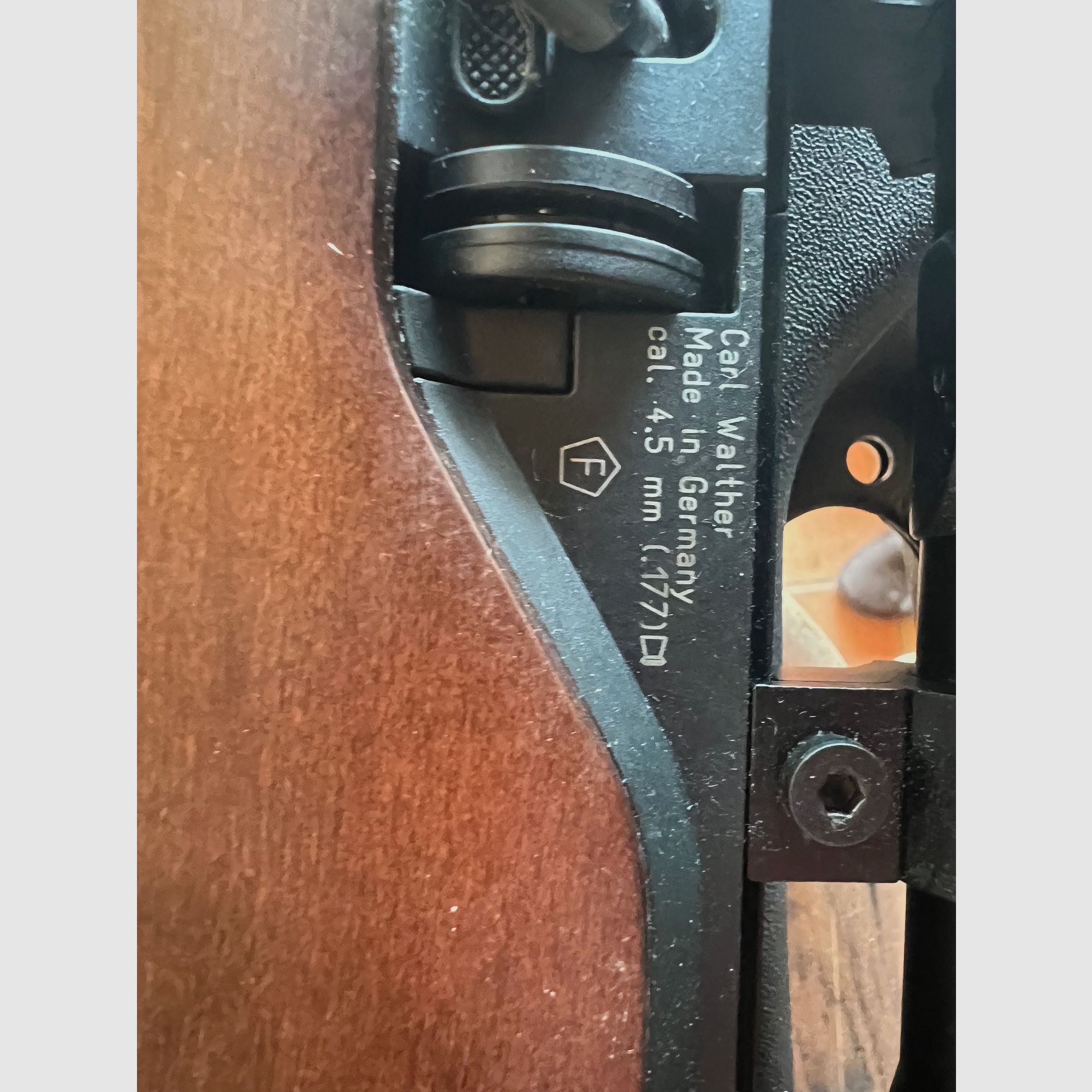 Walther Dominator 1250 mit Holz-Schaft und ZF
