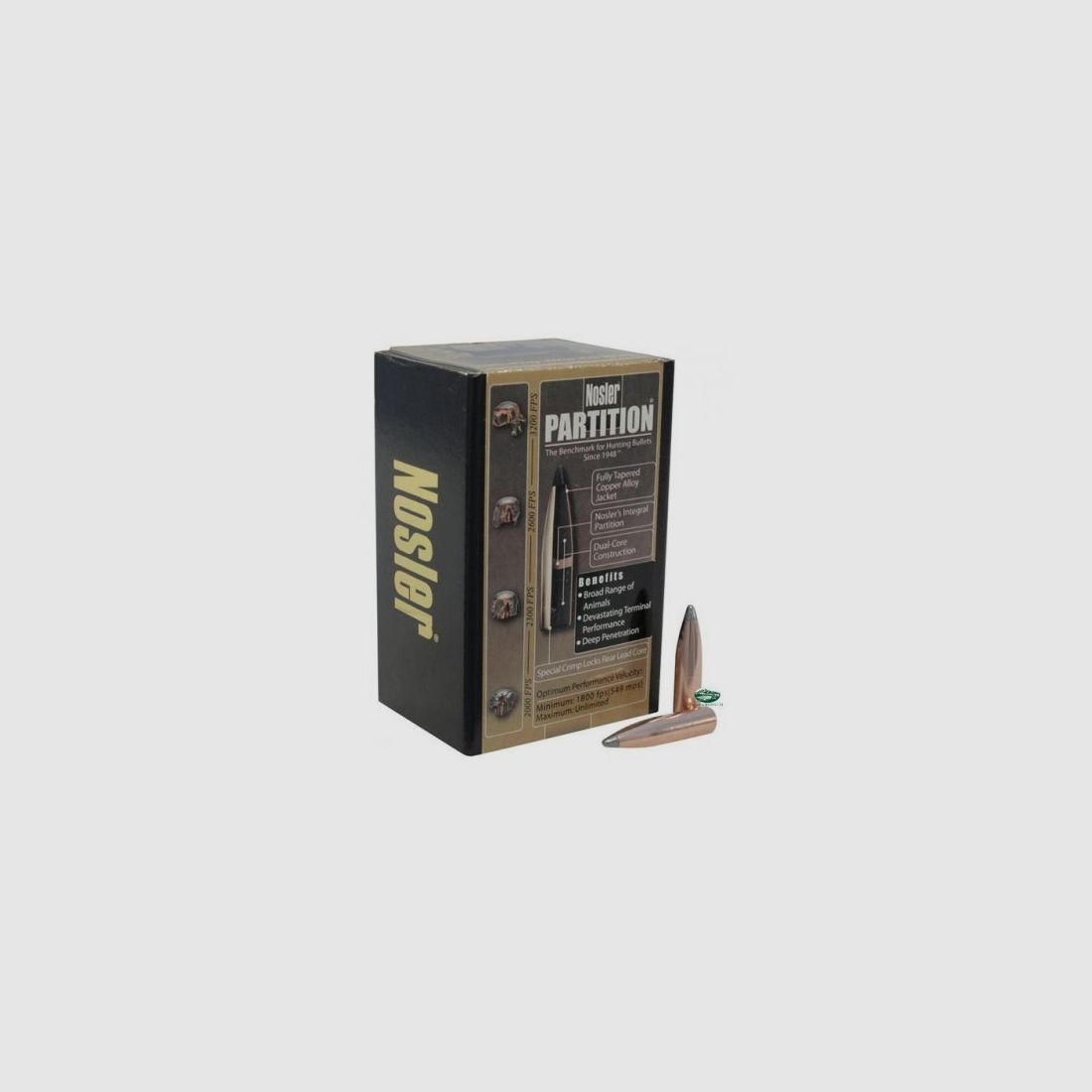 NOSLER Geschosse PARTITION Kal.270 (.277) - 140gr 50Stk. 35200