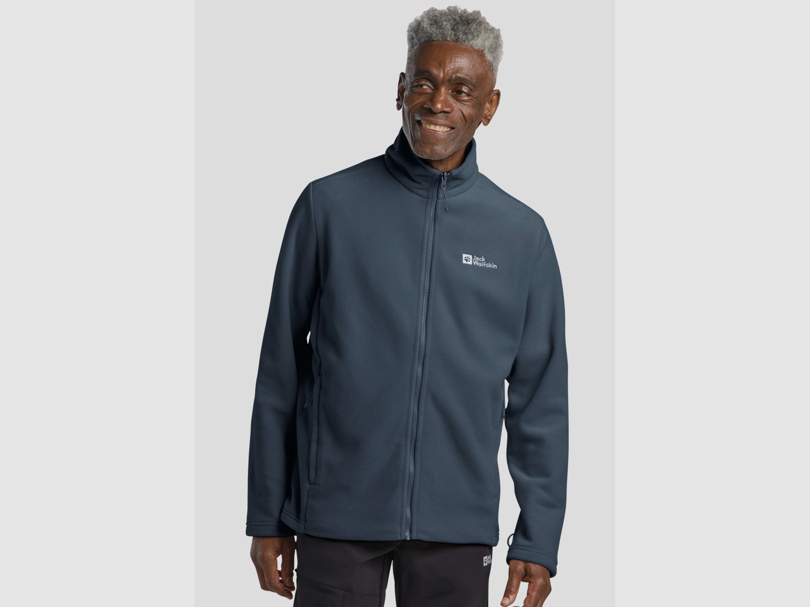 JACK WOLFSKIN Winterstein Fz M Fleecejacke Herren Midnight Sky