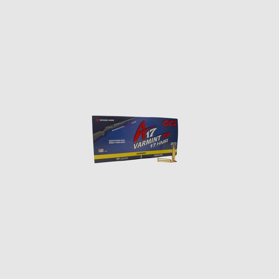 CCI .17HMR A17 Varmint Tip 17gr