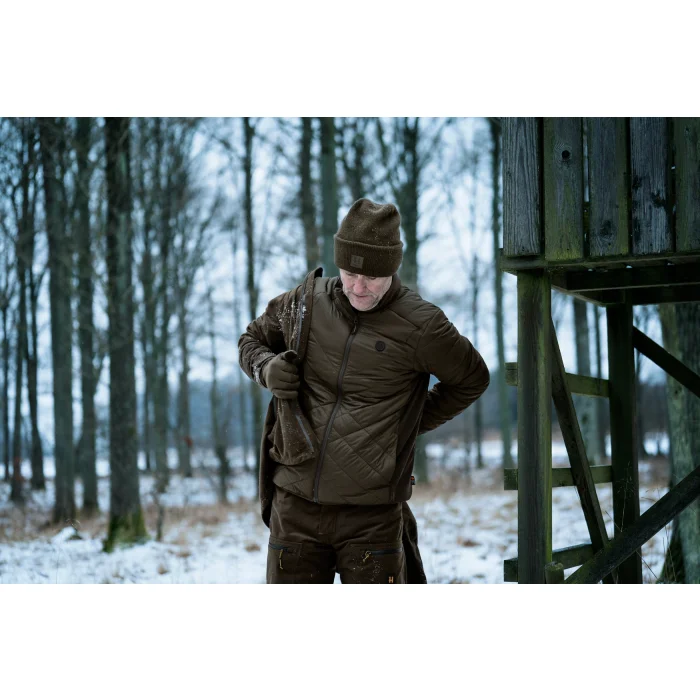 Veste chauffante HARKILA Heat Insulated - Willow green/Shadow brown (120790022), image 8 sur 9