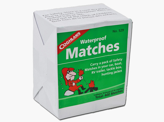 Coghlans Coghlans Streichhölzer wasserfest 10er Pack
