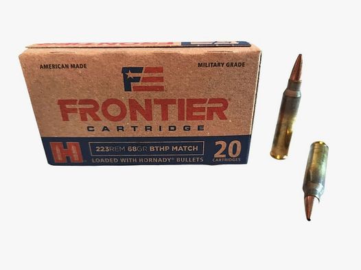 Hornady .223 Rem BTHP Frontier 68grs / 4,4g