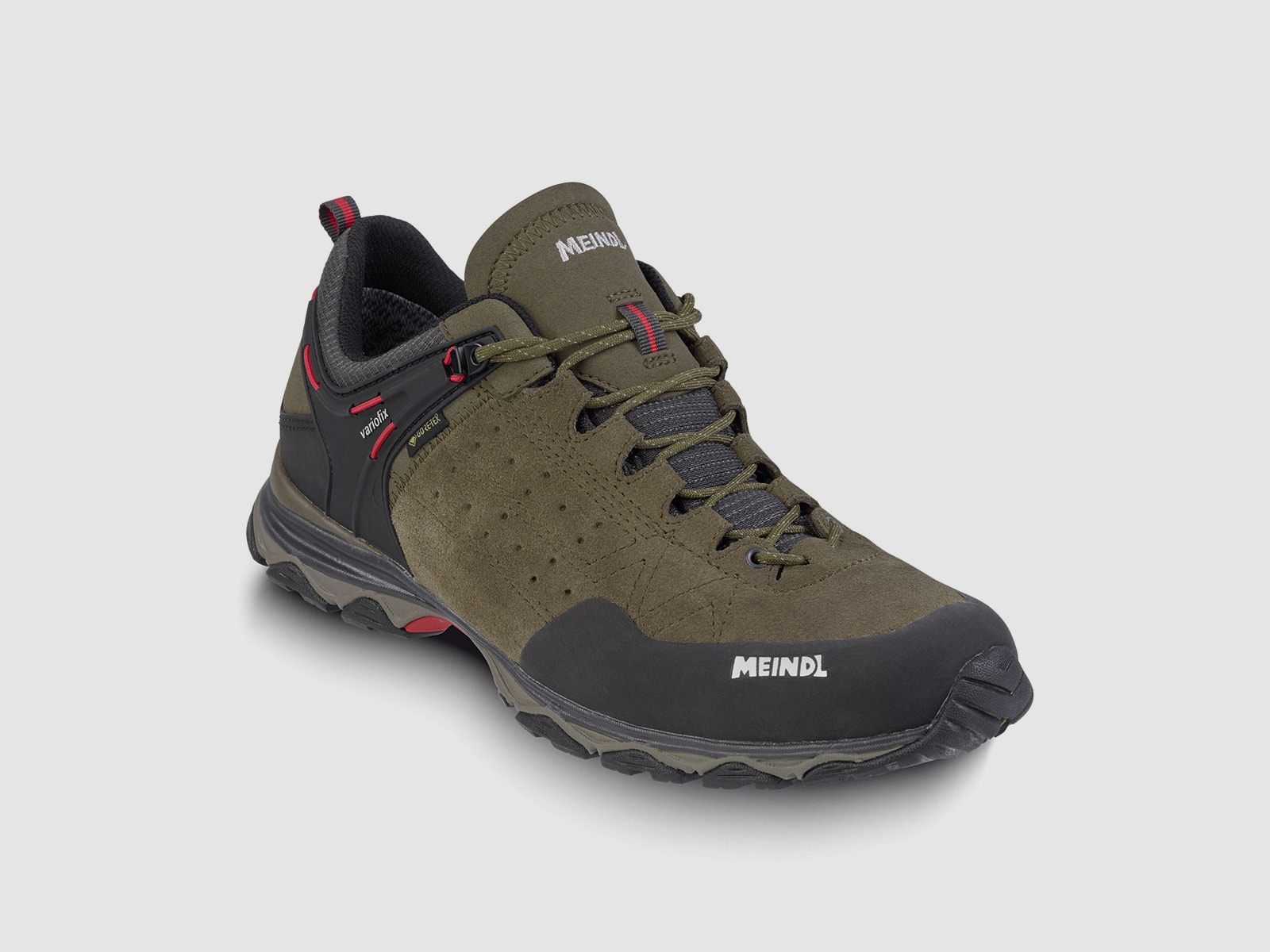 Meindl Schuh Ontario GTX®  Natur/Rot