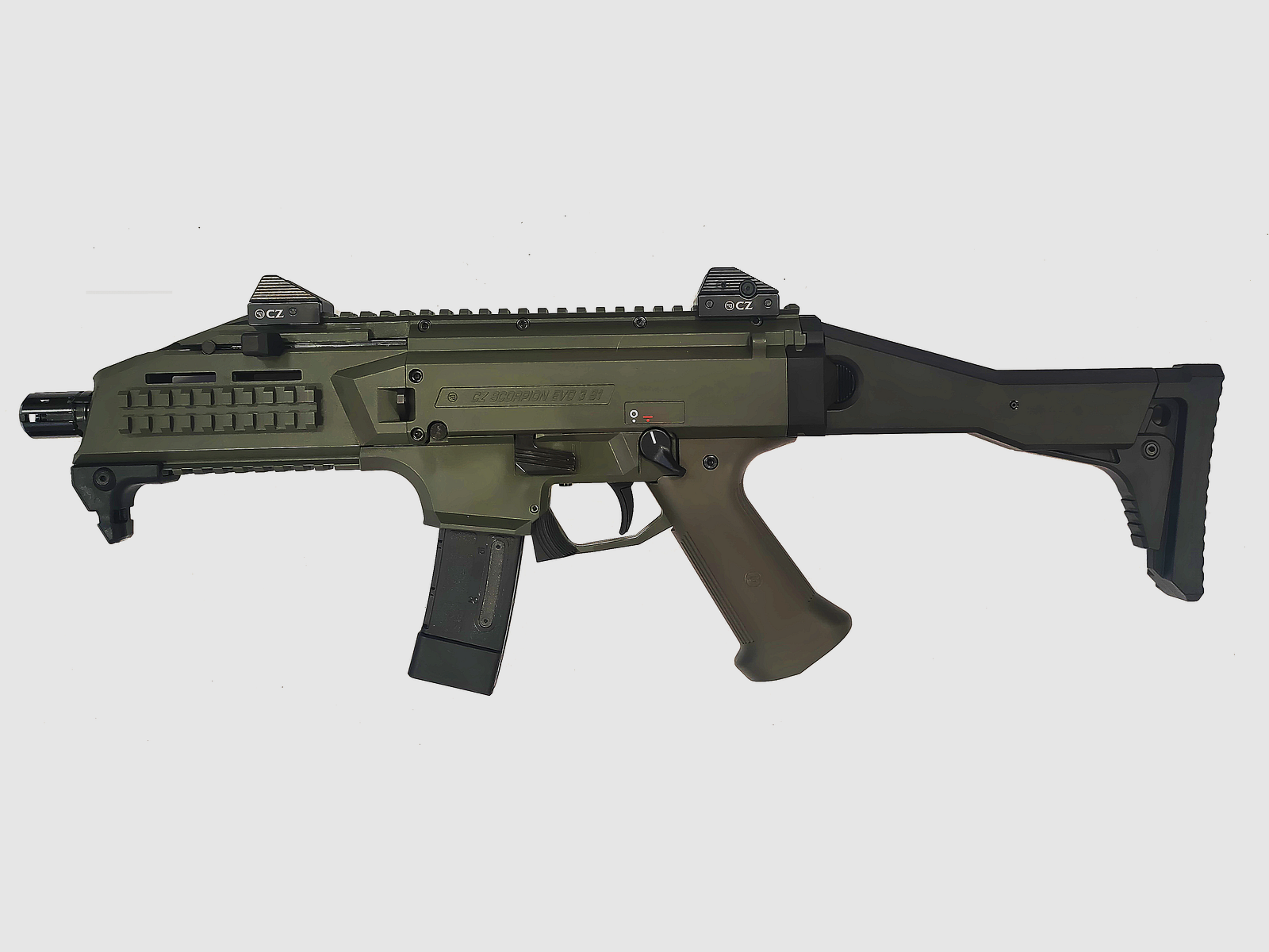 CZ Scorpion EVO3 S1 OD GREEN, imagen 2 de 2
