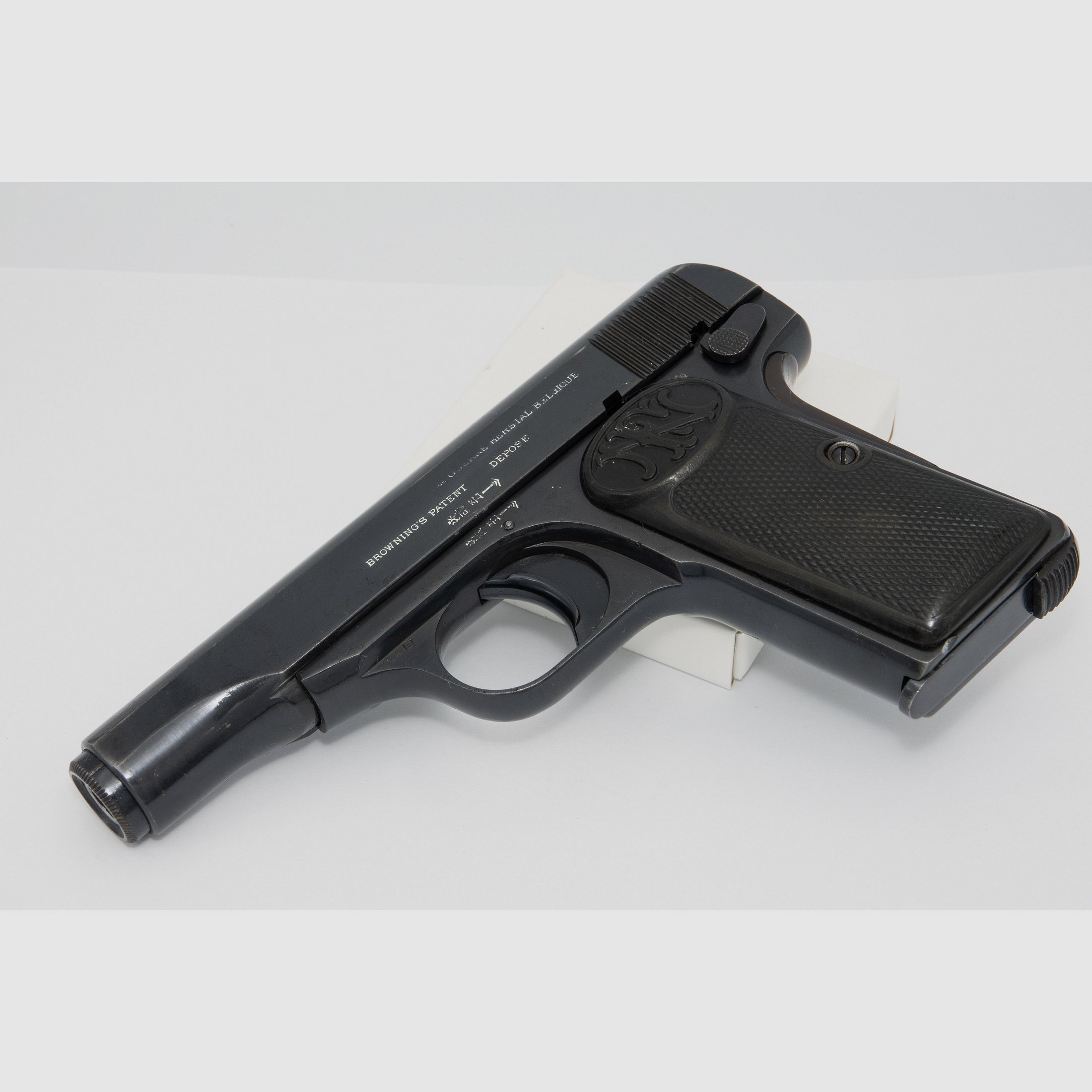 FN 1910, Fabrique National Model 1910, caliber 7.65mm Browning + bag 1910/22