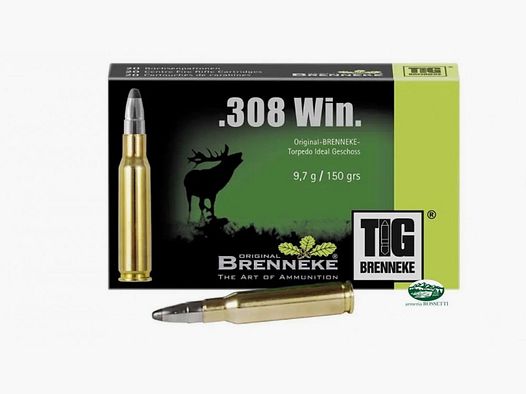 BRENNEKE 308 WIN Geschoss TUG 150 gr.