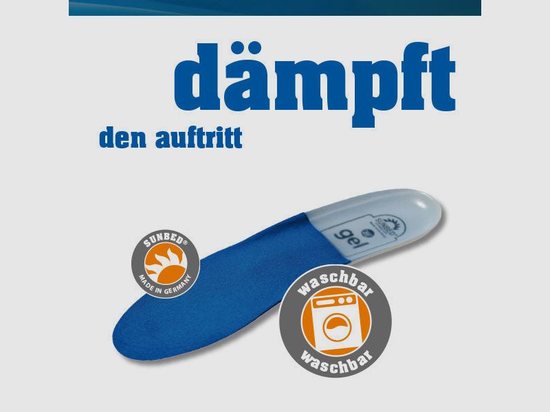 Sunbed Gel Schuheinlagen