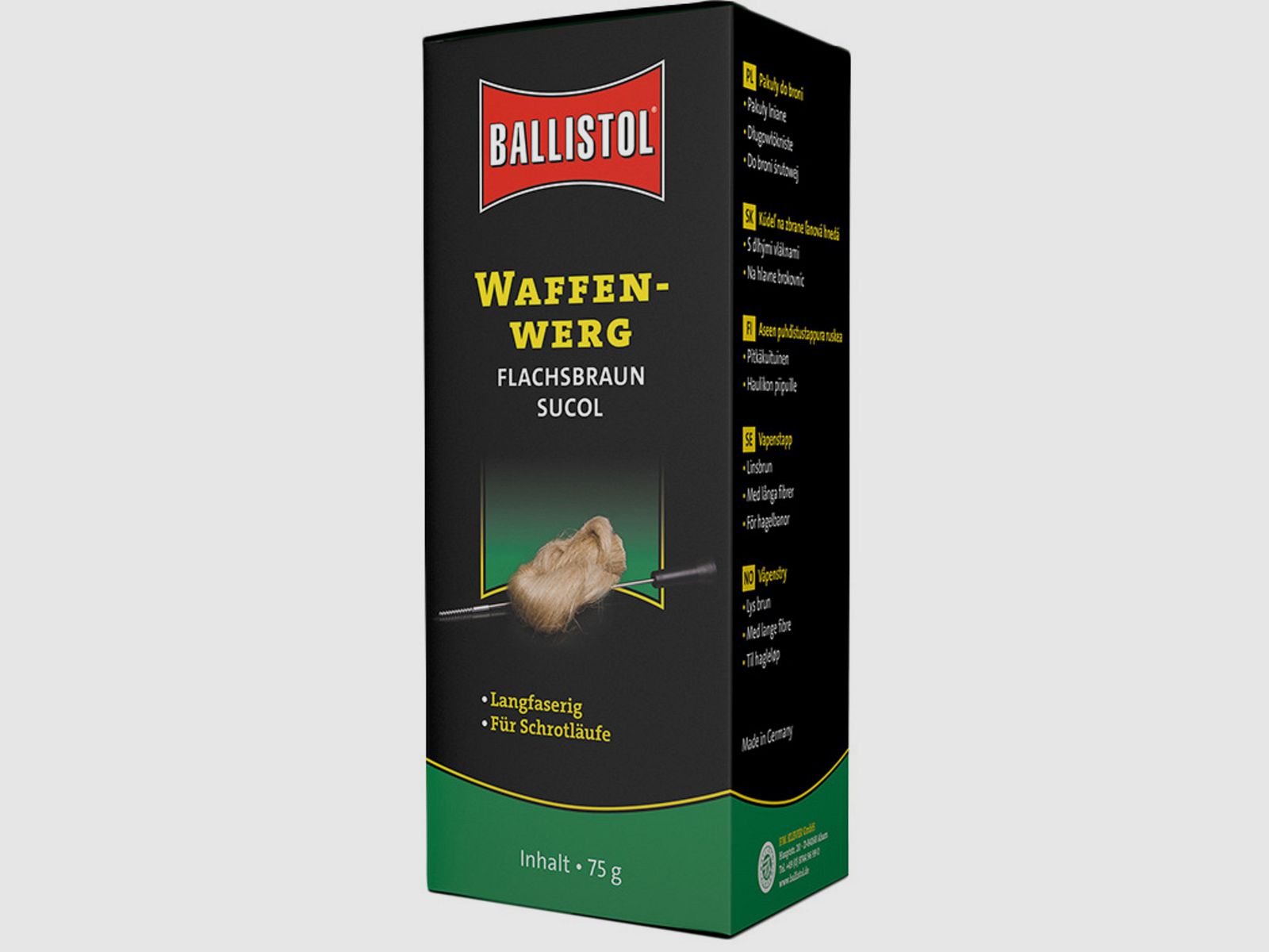 Entretien des armes Ballistol