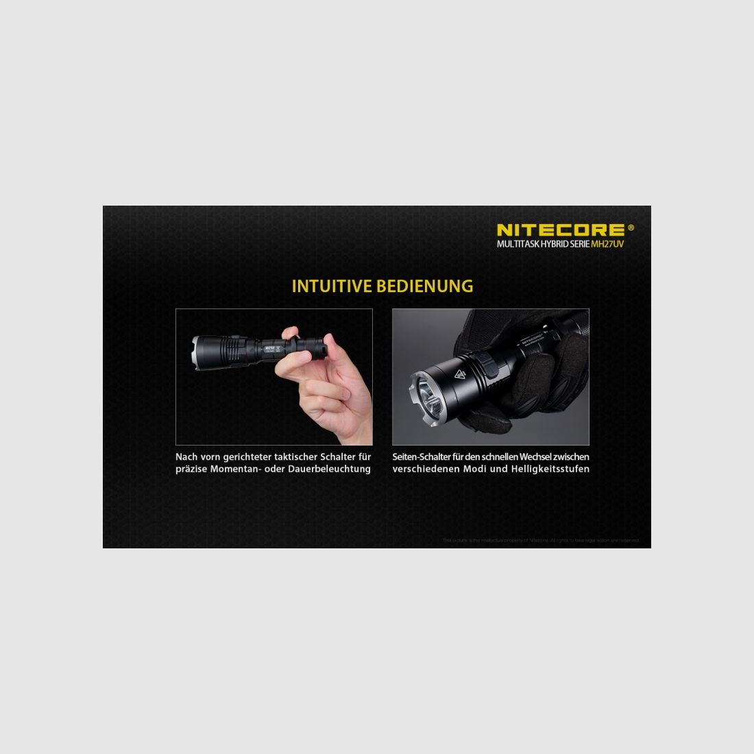Nitecore Taschenlampe MH27, Bild 8 von 12