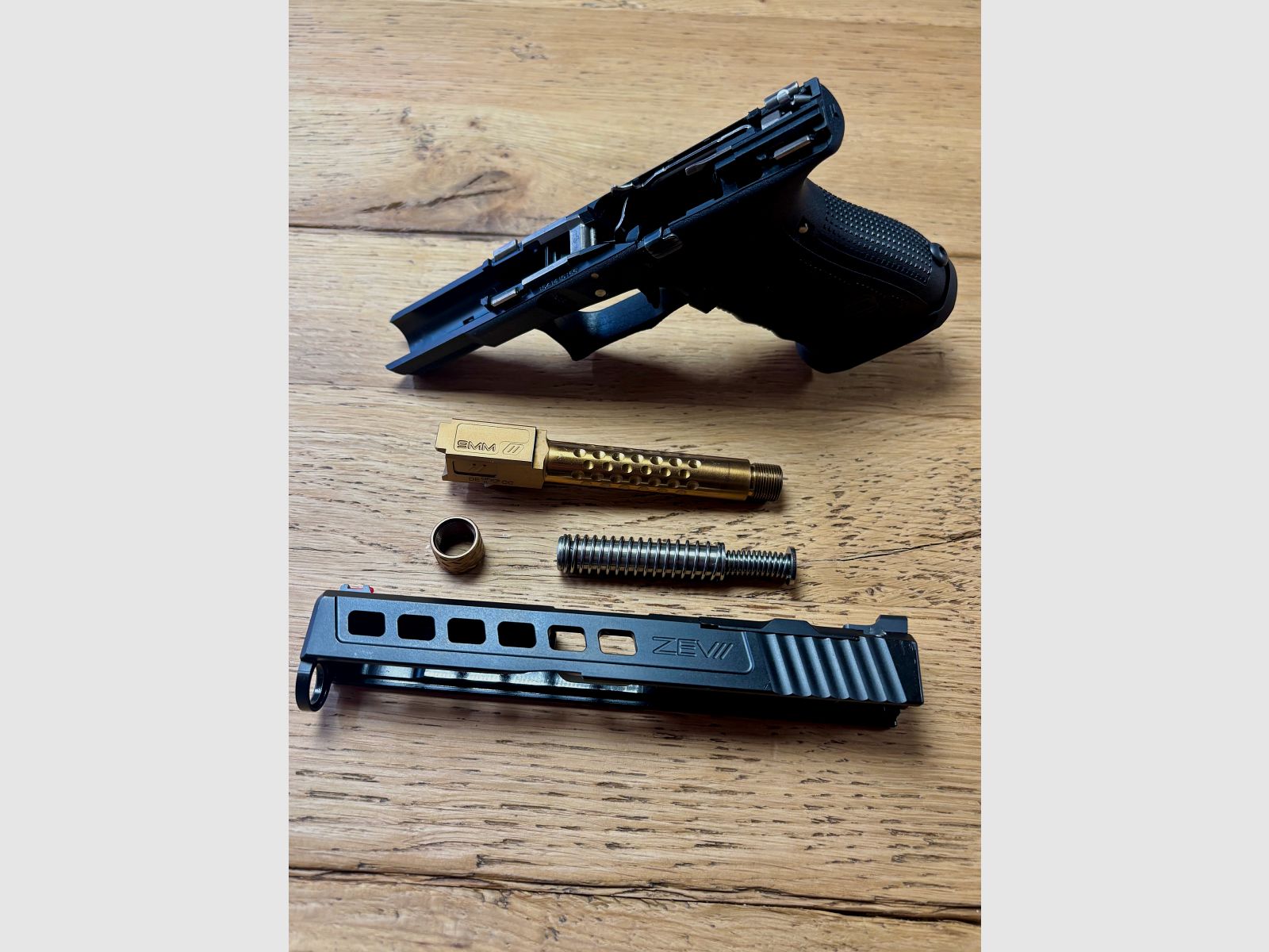 Glock 19 Gen. 4 ZEV überarbeitet / 9mm / OR / Match Abzug (1345)