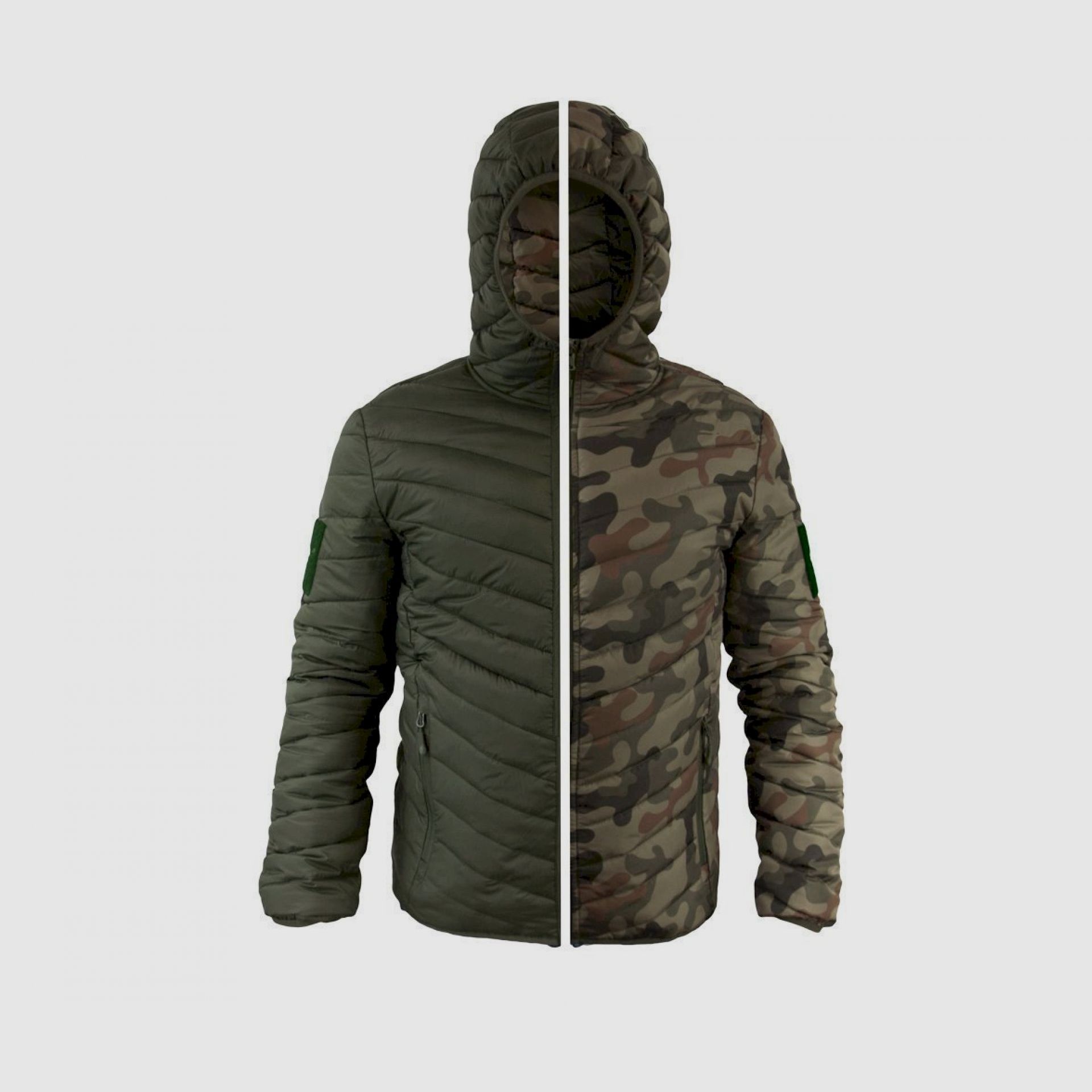 Kurtka TEXAR REVERSE olive/pl camo, zdjęcie 1 z 3