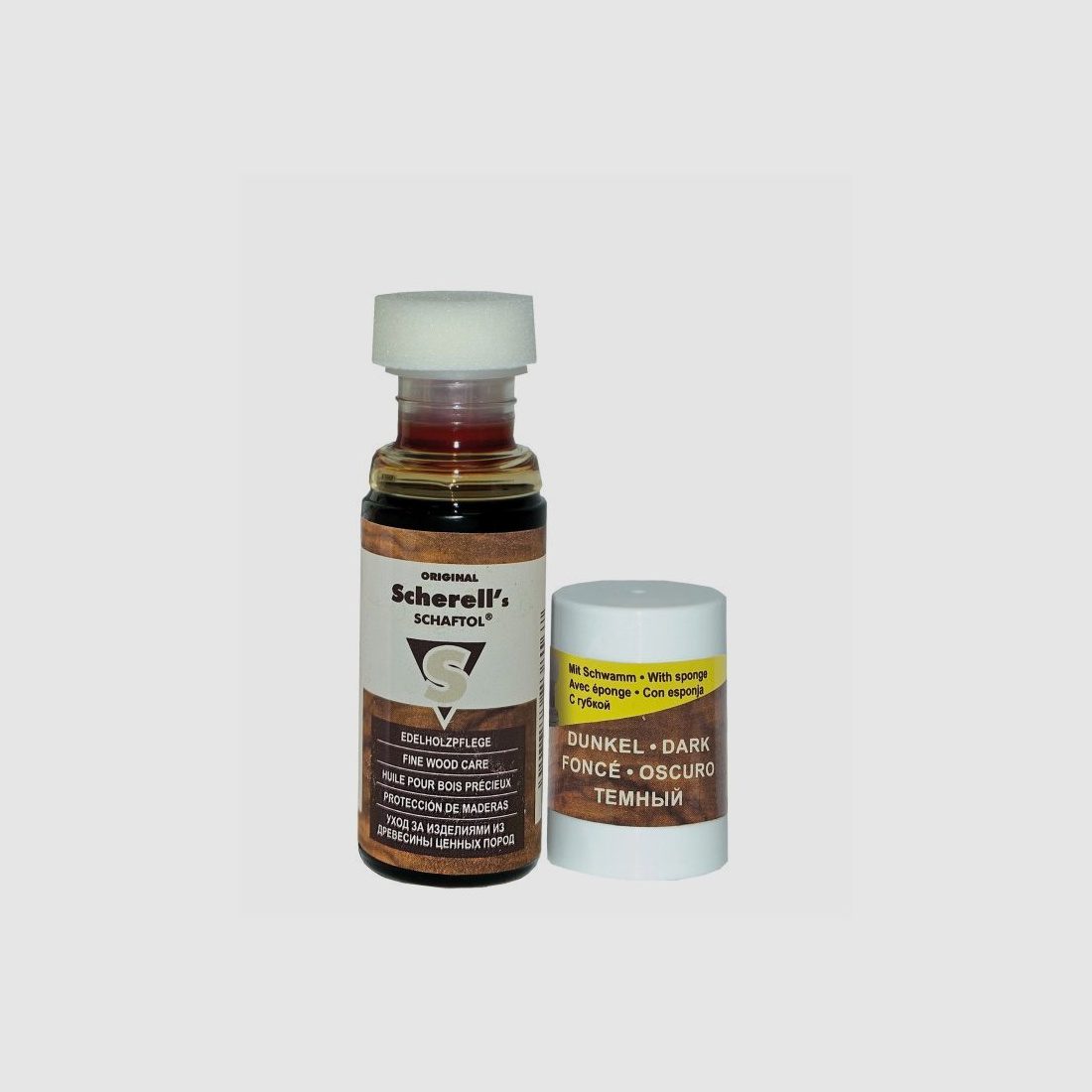 Ballistol Scherell s SCHAFTOL 50 ml Flasche mit Applikationsschwamm