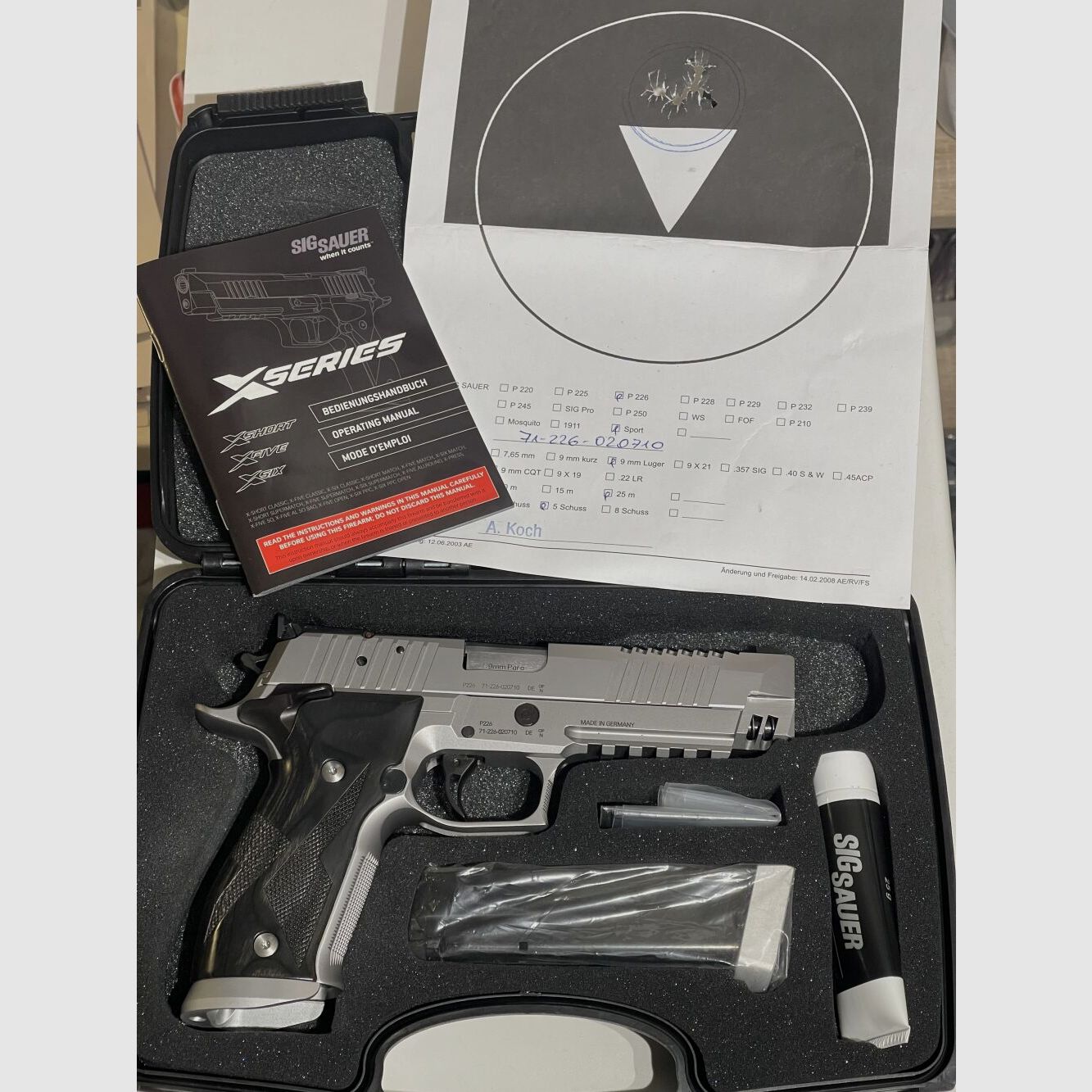 SIG Sauer P226 X-Five Skeleton (Mastershop)