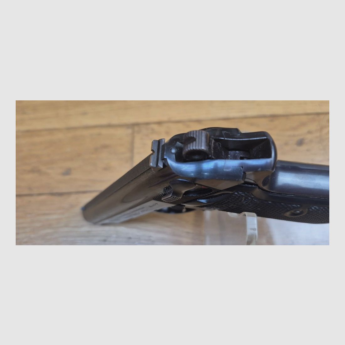 Wunderschöne Walther PP Pistole der III. Reichsperiode – Schöne Fertigung Walther Zella-Mehlis – Kaliber 7,65 mm – Zivile Waffe von Ende 1937 – Wunderschöne Originalbrünierung zu 99% – 100% Seriennummer – Perfekte Mechanik – Neuer Spiegel-Lauf – Konformer Magazin – Eine wunderschöne PP – TBE++, Bild 11 von 19