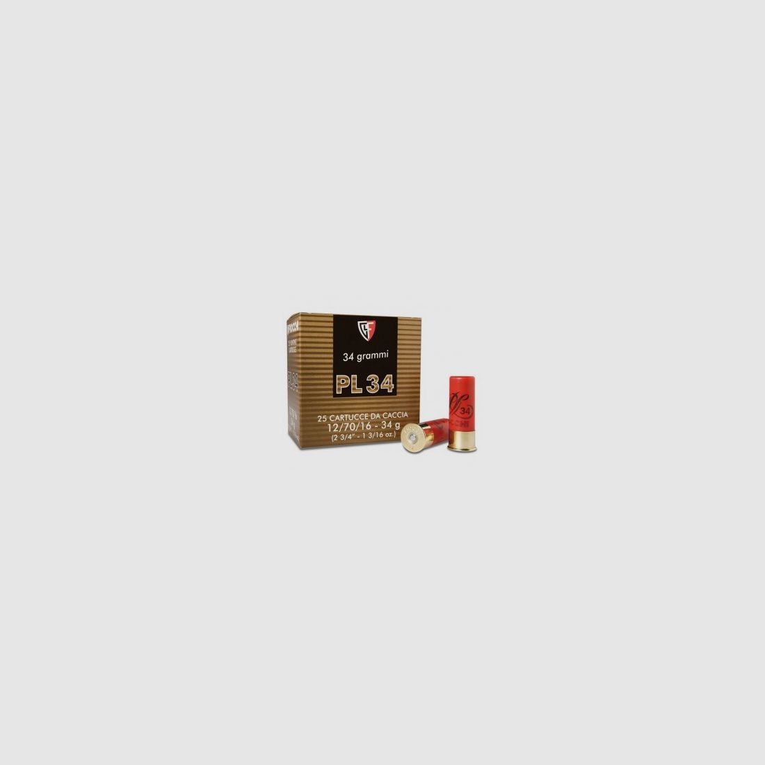 Patronen FIOCCHI PL34 12/70/16