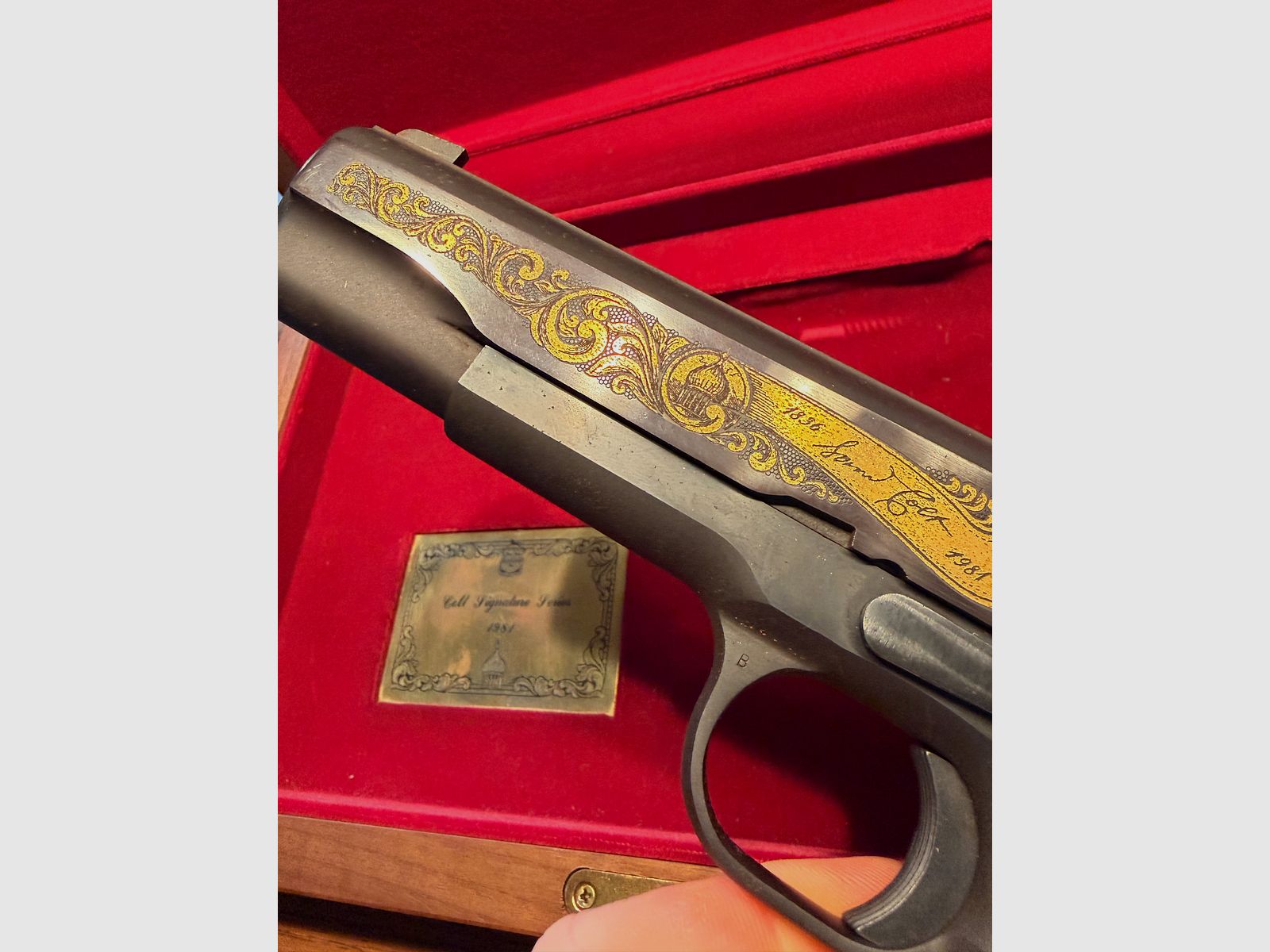 Colt 1911 „Signature Series“ modello anniversario (1981) – Cal. .22 – pezzo da collezione