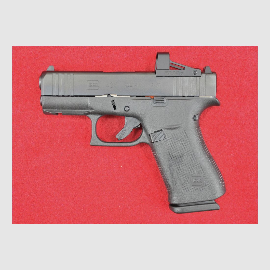 Glock 43x R/FS MOS inkl. RMSc Shield Red Dot 9mm Luger
