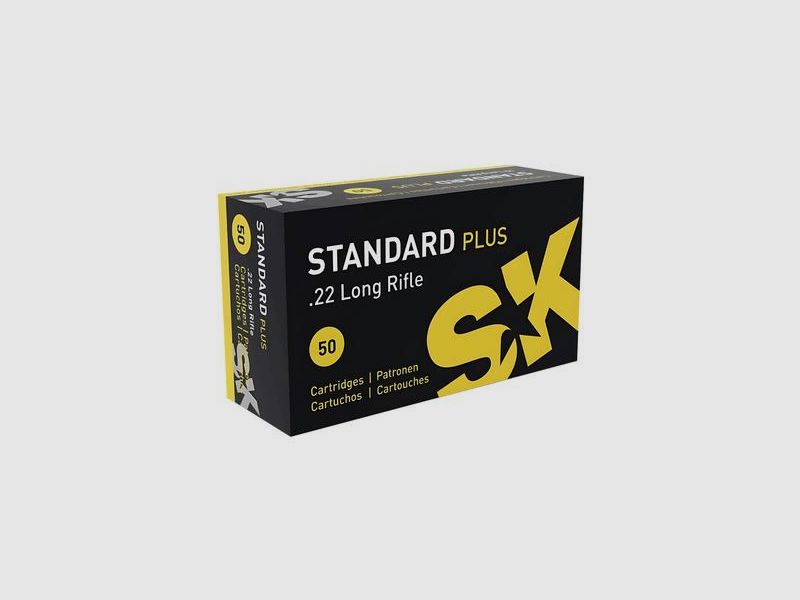 Munición de percusión anular SK Standard Plus cal. .22LR 40gr