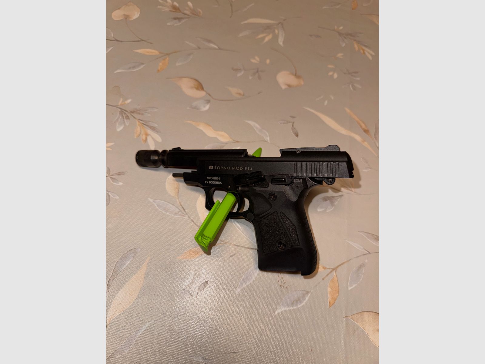 Zoraki MOD. 914 cal.9mm PAK Schreckschuss Platzpatrone , Bild 9 von 12