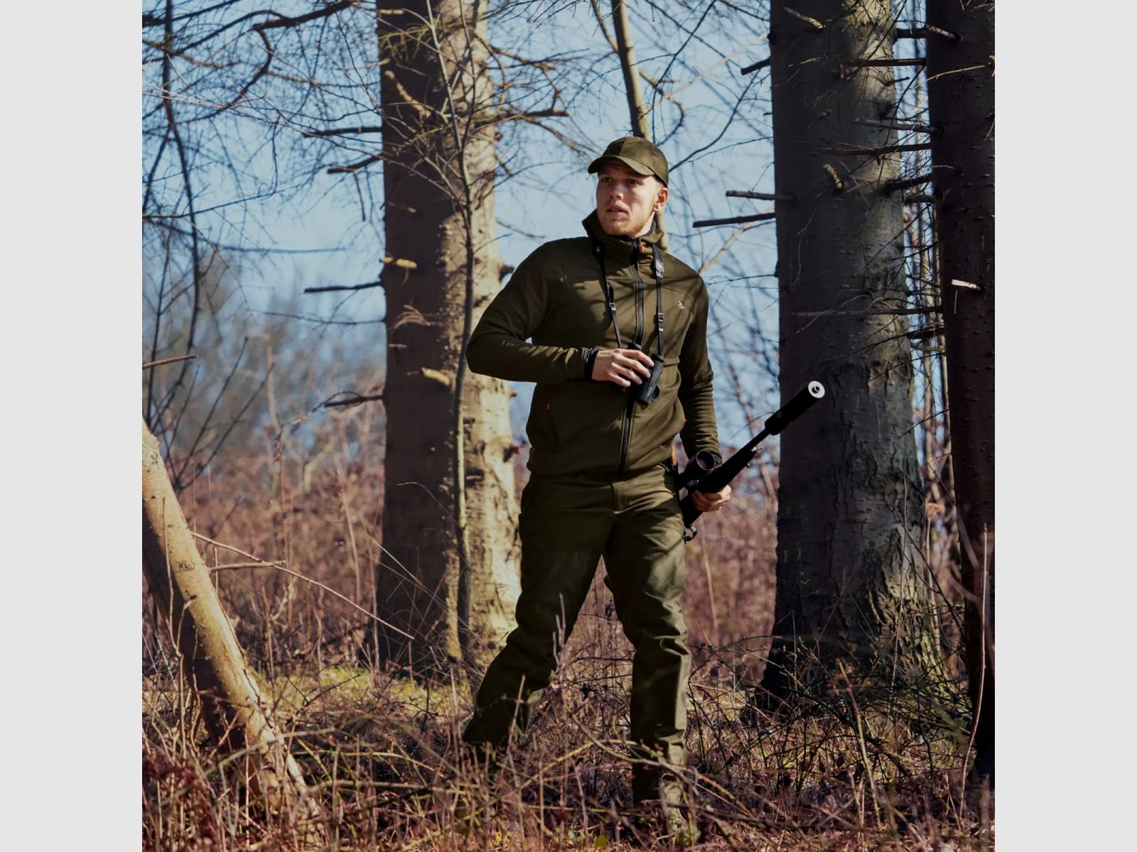 Härkila Fleecejack Power Pine Green