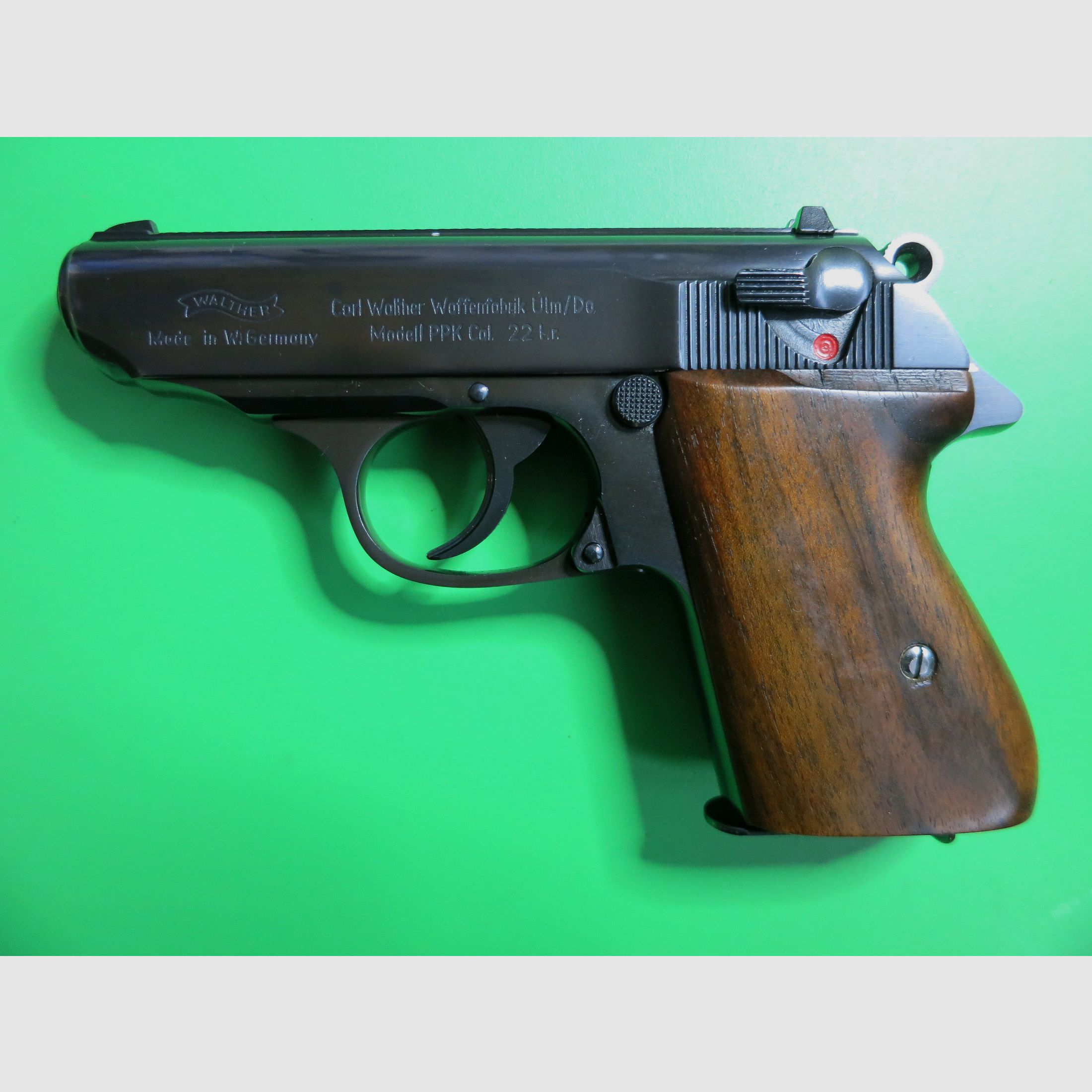 Halbautomatische Pistole, Walther PPK, Kal. .22lfB, wie neu       #75