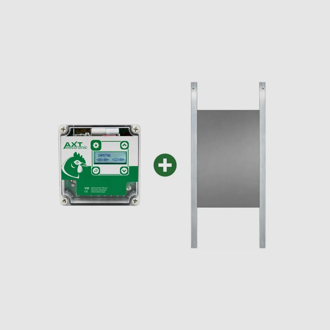 Clock door + standard hatch 22x33cm, image 2 of 12
