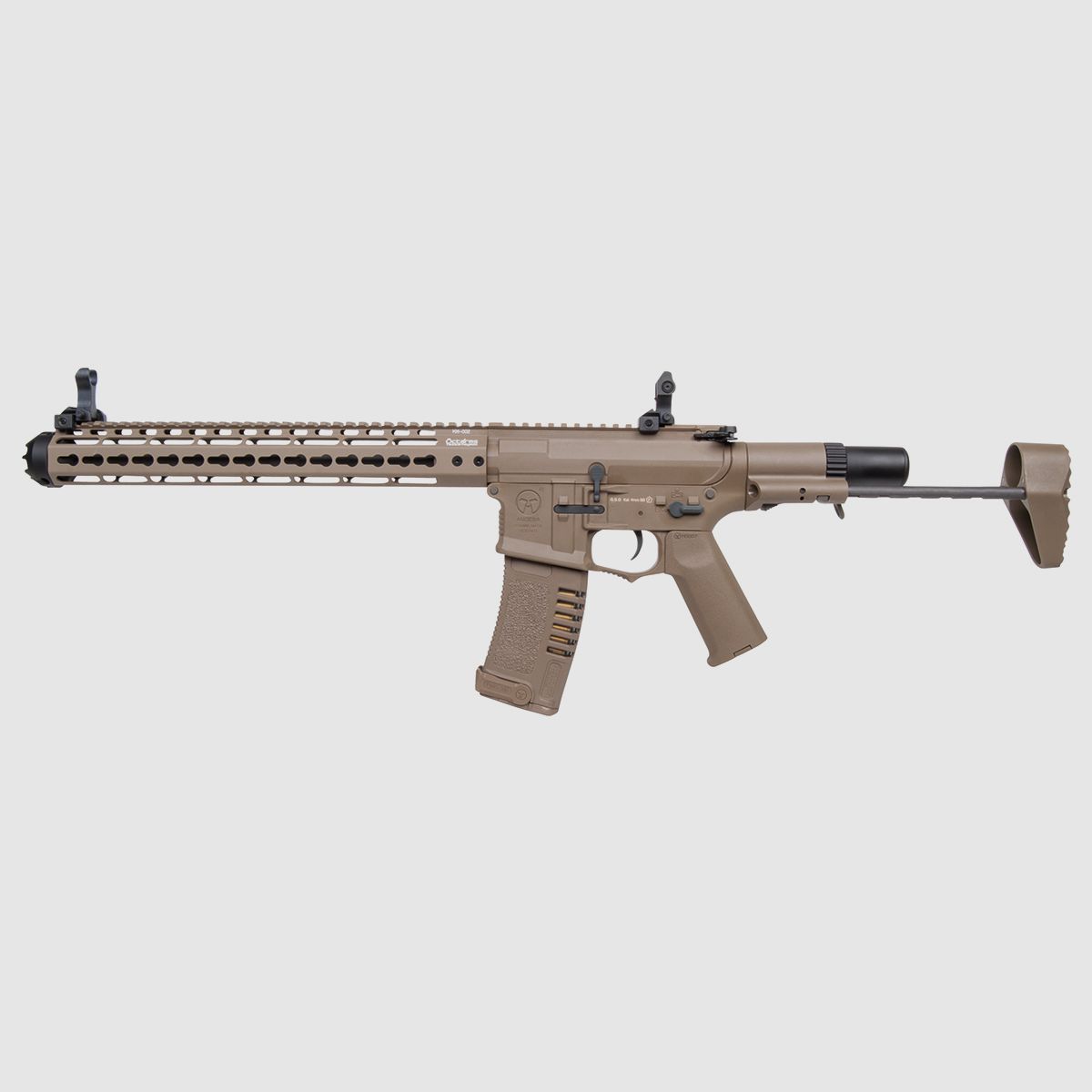 Ares Amoeba M4 016 Dark Earth 6mm - Airsoft S-AEG