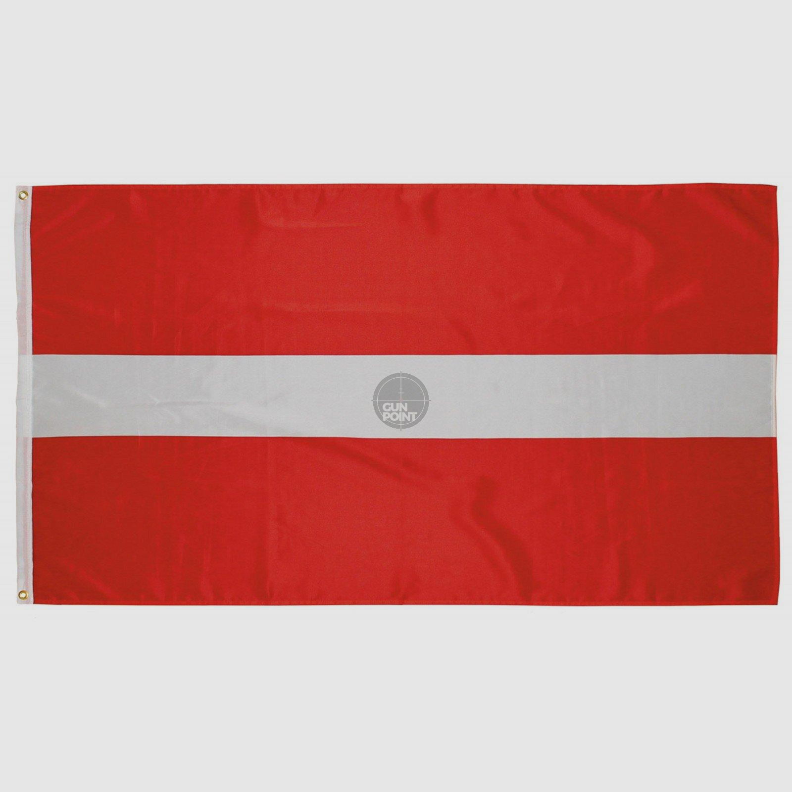 Fahne, Lettland,Polyester, 90 x 150 cm