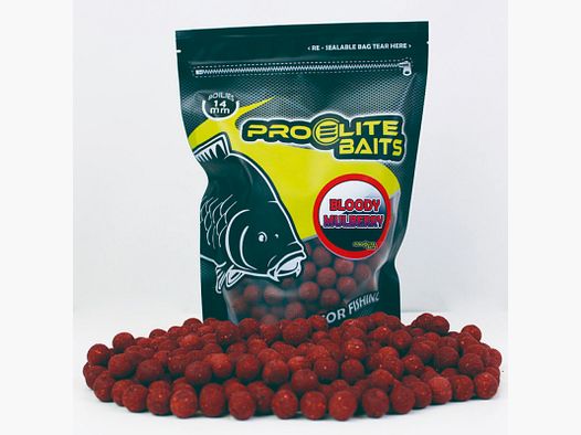 BOILIES PRO ELITE BAITS BLOODY MULBERRY CLASSIC 800GR
