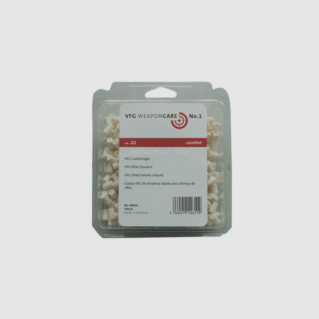 VFG-Laufreiniger, No. 66814, cal. .22