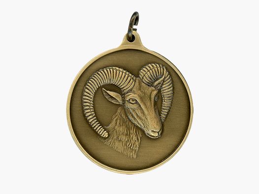 Steinhauer&Lück Jagdmedaille Muffel 40mm bronze