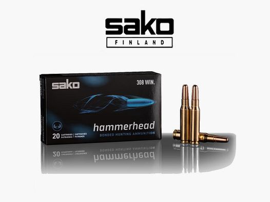 SAKO 308 Win. SUPER HAMMERHEAD 180 GR