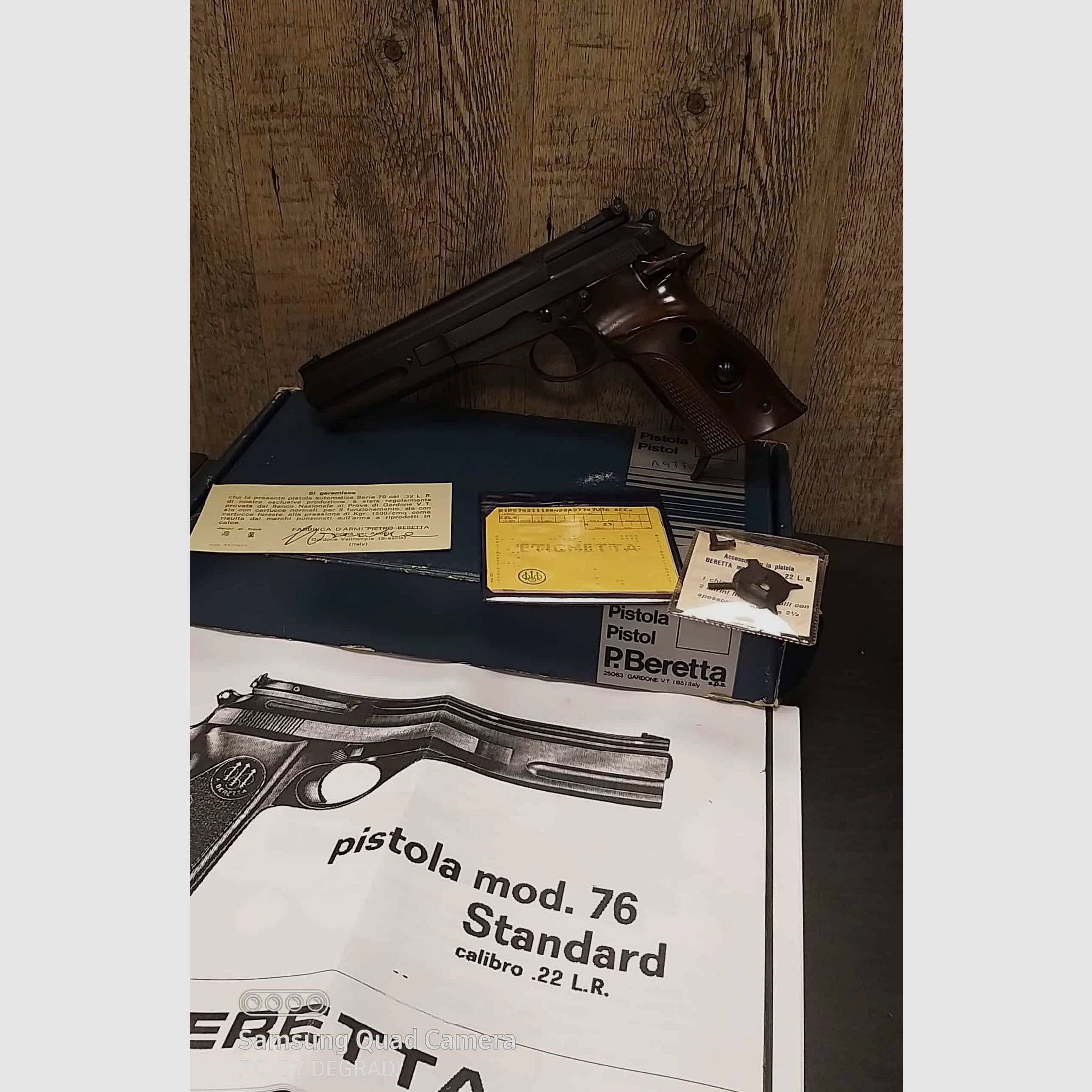 BERETTA Mod.76 22 LR, immagine 1 di 3