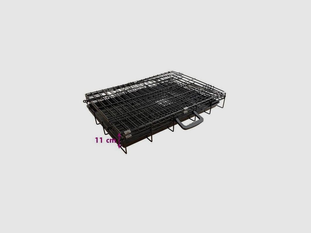 Cage métallique L93xL58xH66 CM avec bande en plastique., image 12 sur 18