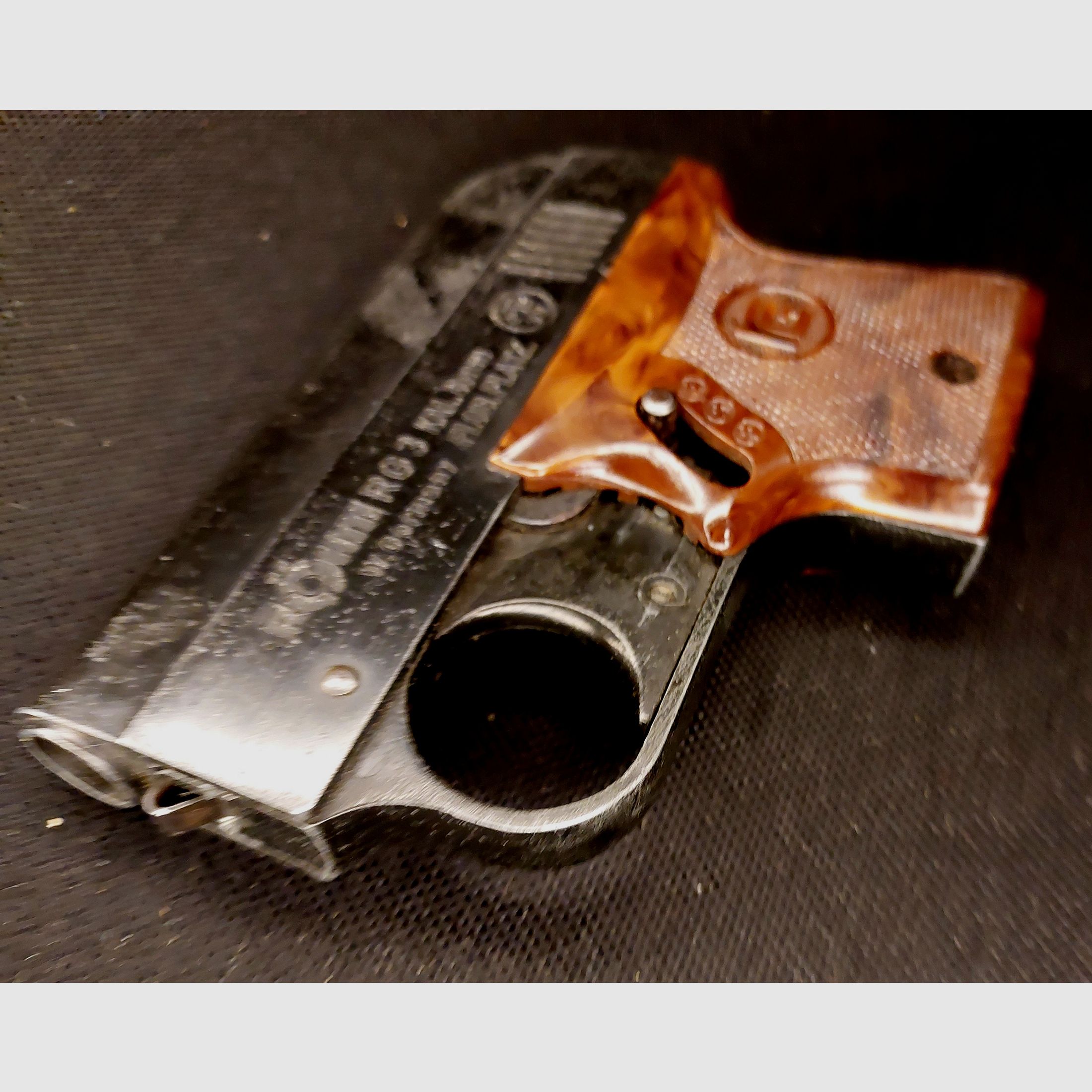 Pistolet de poche RG3 - Röhm RG 3 Pistolet d'alarme Cal. 6mm Flobert (PTB 33)