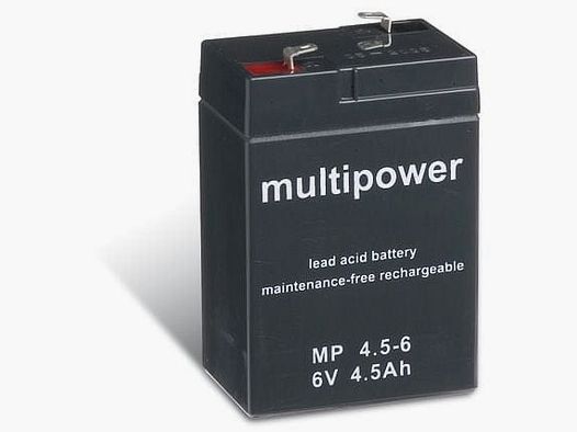 Batteria Multipower da 6 volt, adatta a tutti i distributori automatici Moultrie
