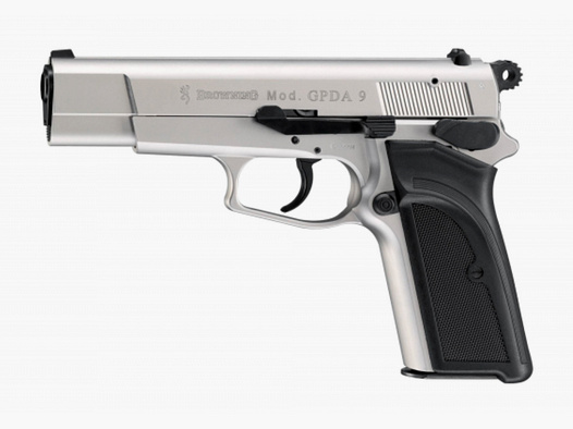 Umarex 318.02.11 Browning GPDA 9 9 mm P.A.K. - Fini Nickel Pyro
