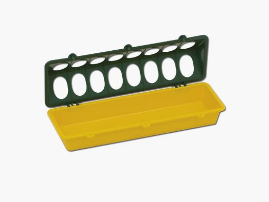 Mangiatore per pollame in plastica con fori 30cm