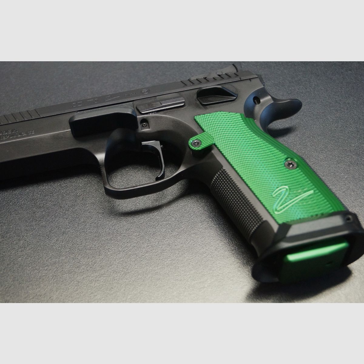 CZ TS 2 Racing Green, Bild 4 von 5