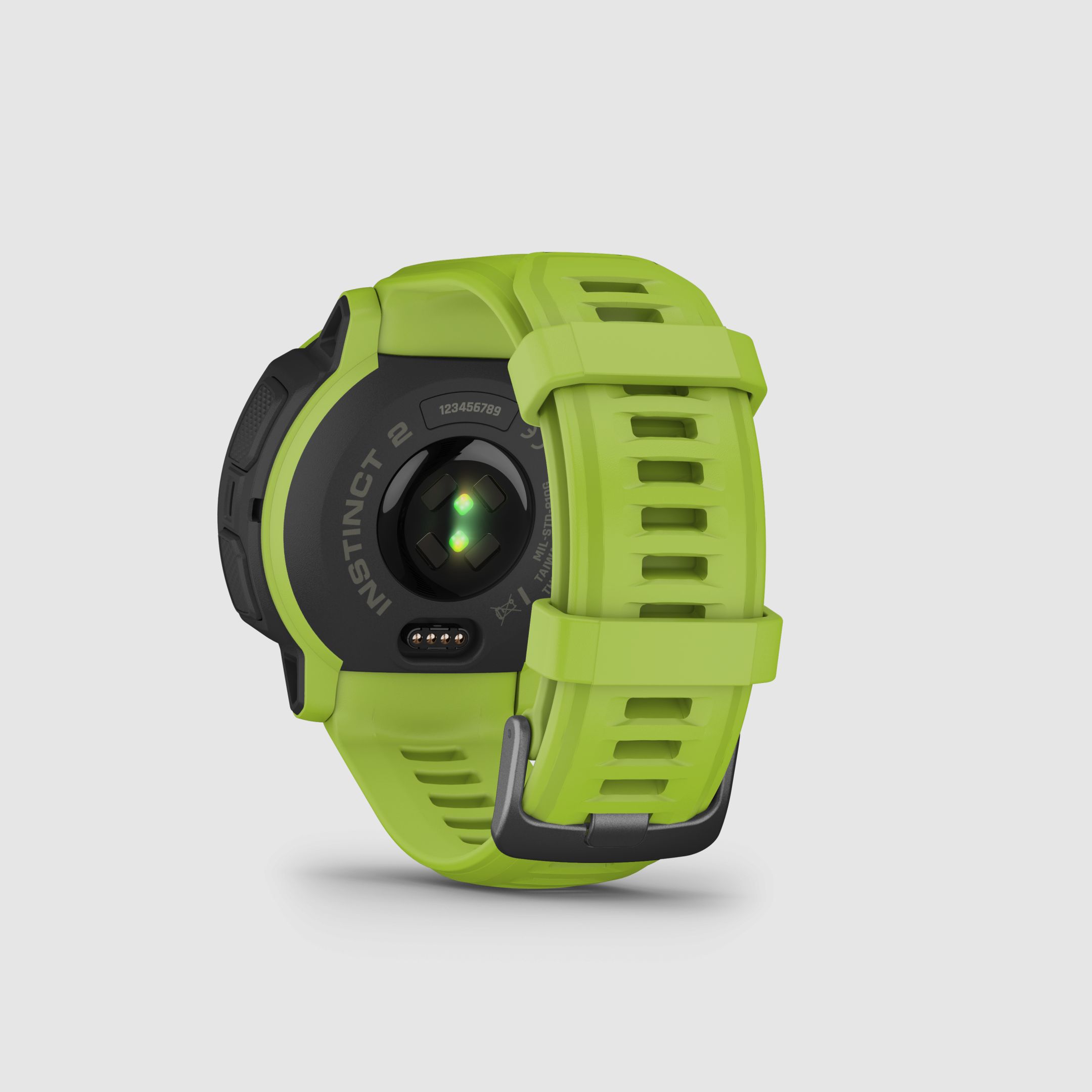 Garmin Instinct® 2 Citron avec bracelet interchangeable en silicone de 22 mm