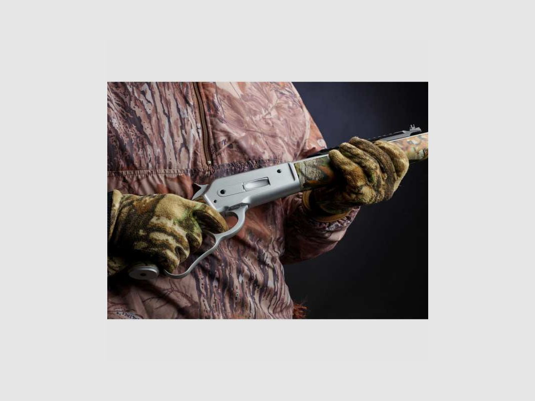 Davide Pedersoli Unterhebelrepetierer Modell 1886/71 Guide Master Stainless Camo .45-70 Govt.