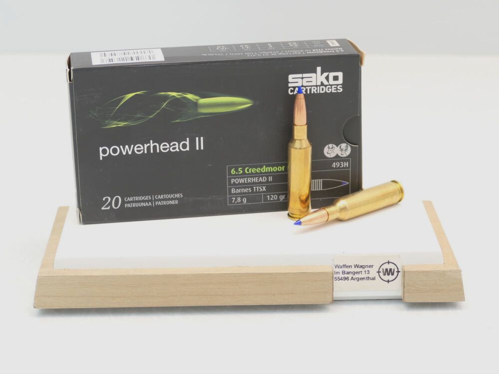 Sako Powerhead II 7.8g/120grs A20 6.5 Creedmoor